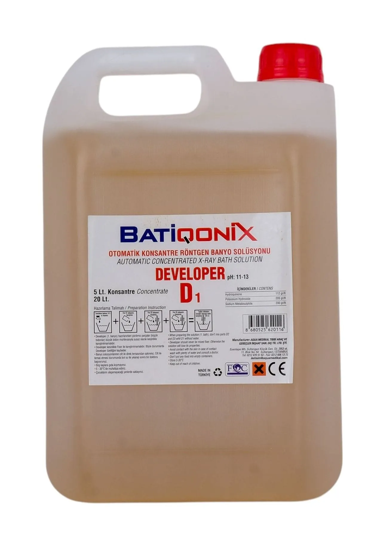 Röntgen Banyo Solüsyonu