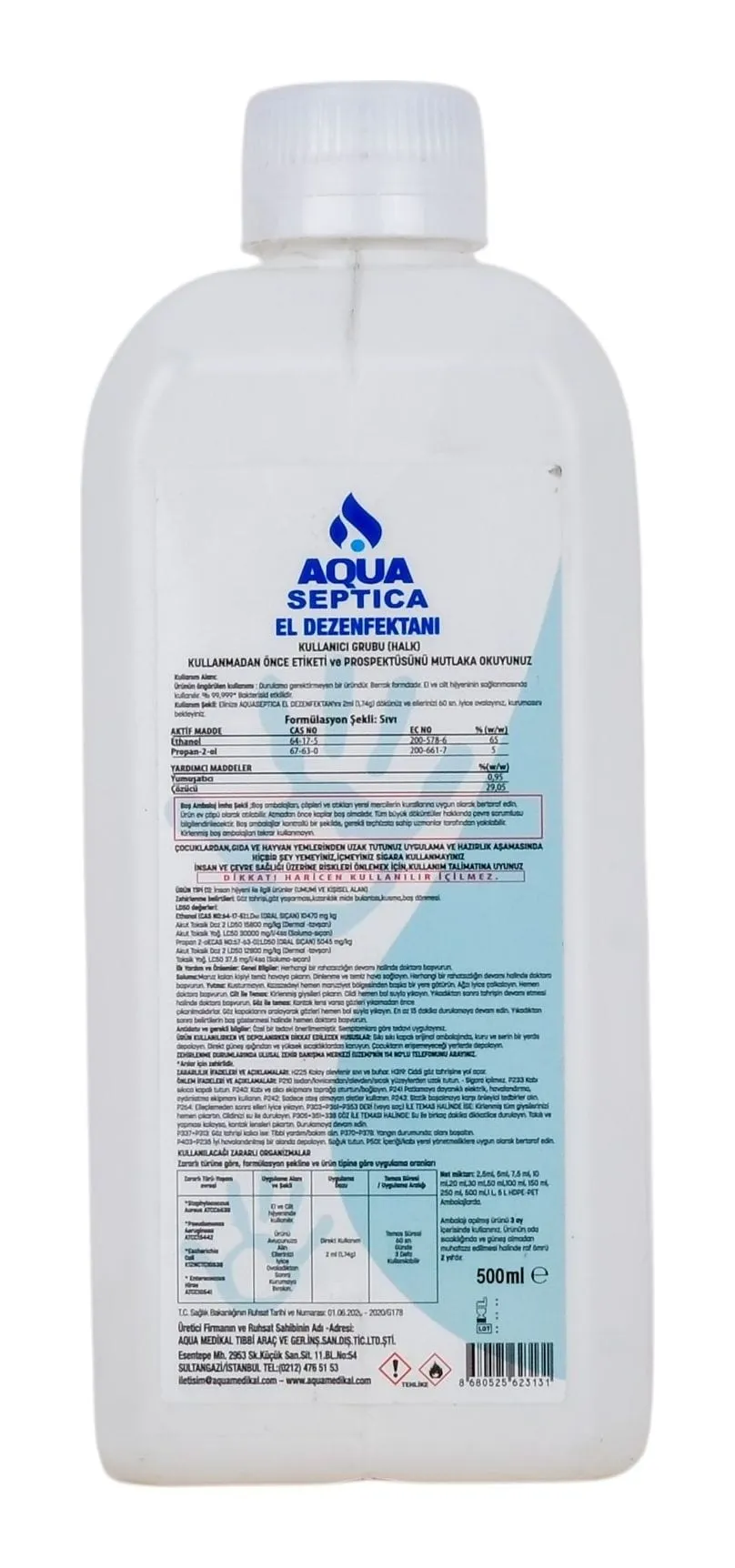 El Dezenfektanı 1000 ml