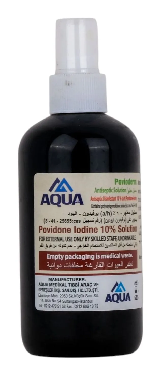 Povioderm Antiseptik Solüsyon %10 250 ml Sprey