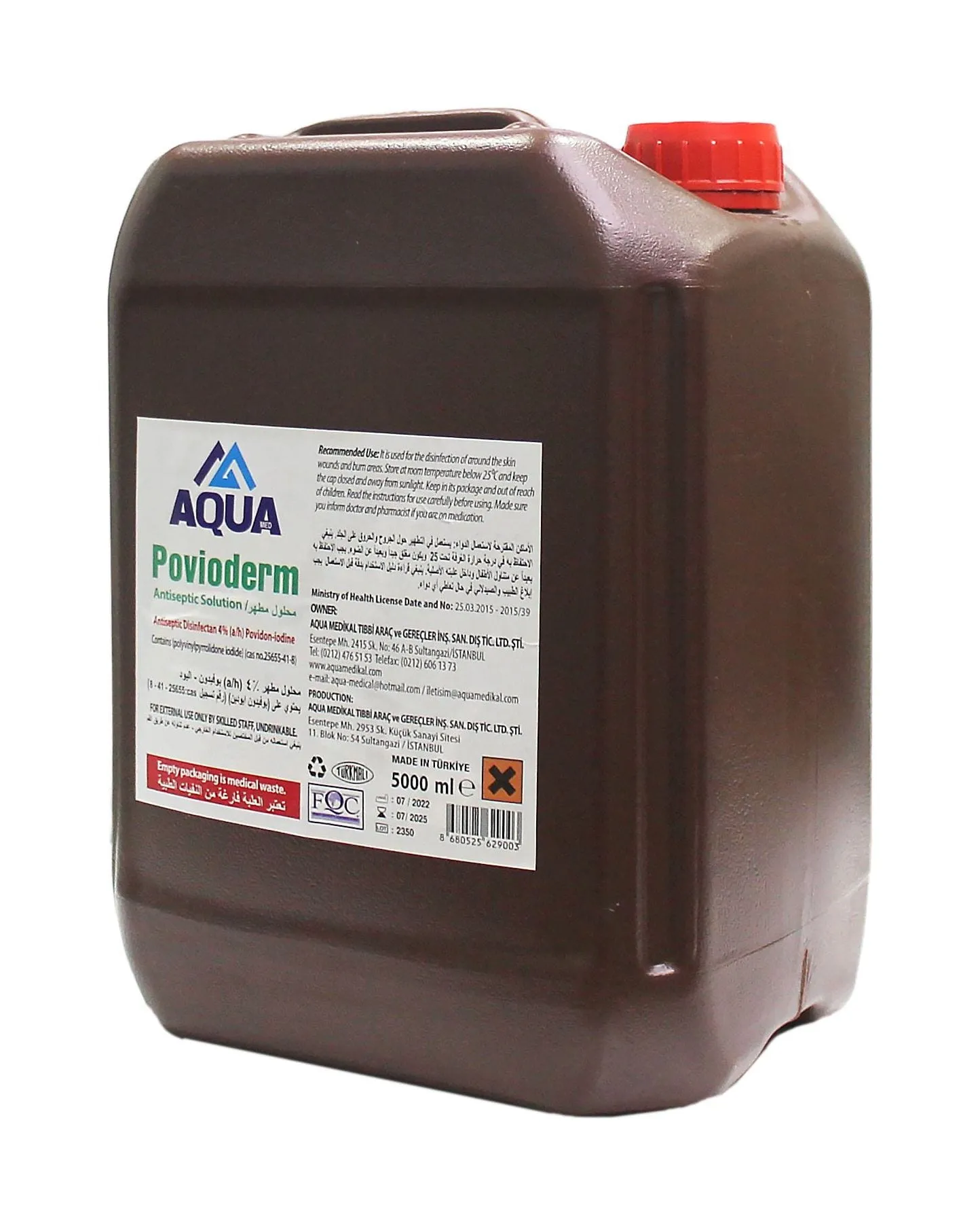 Povioderm Antiseptik Solüsyon %10 5000 ml